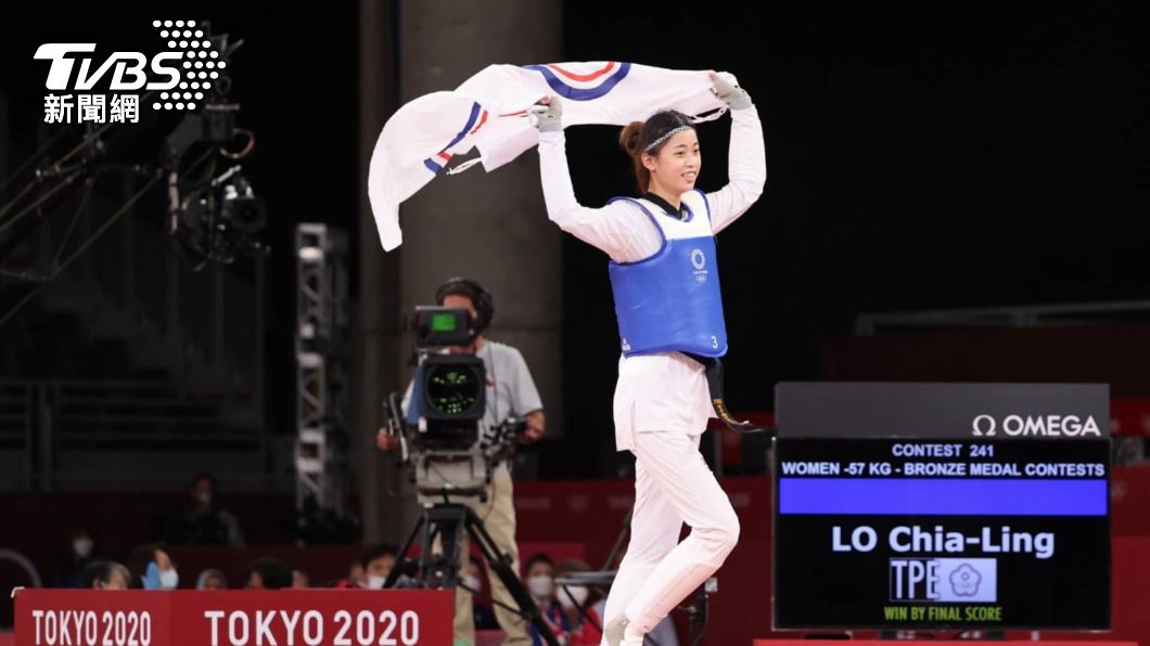 狂賀「嘉翎」!中華跆拳女將羅嘉翎 勇奪東奧銅牌