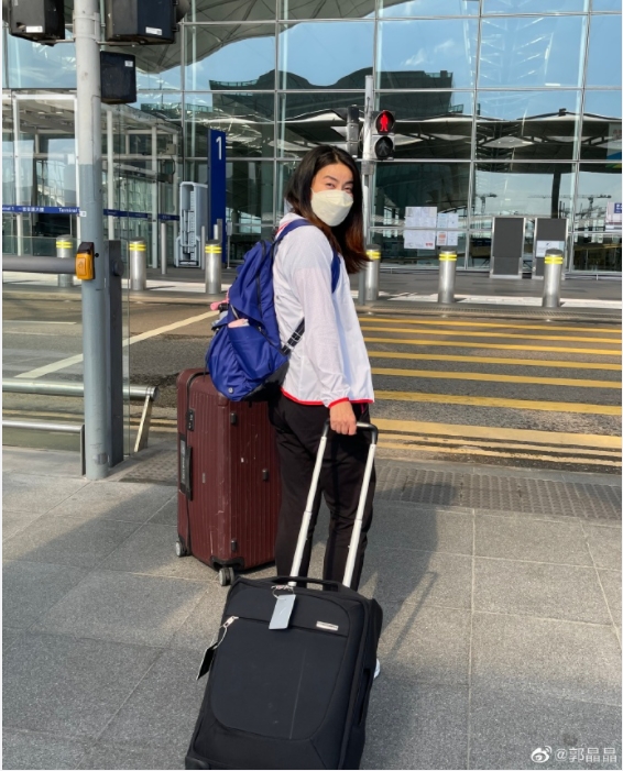 跳水皇后郭晶晶擔任東京奧運裁判的評分。（圖／翻攝自郭晶晶微博）