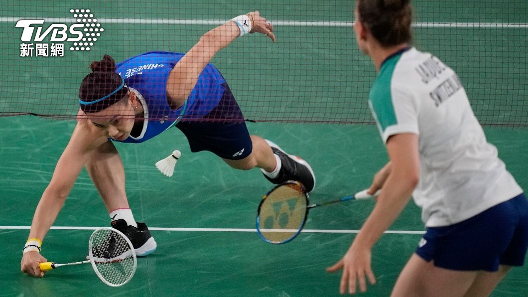 戴資穎輕取瑞士選手賈奎特。（圖／達志影像美聯社）