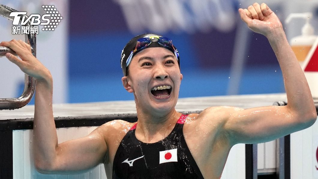 貧血少女大橋悠依400公尺游泳摘金!日本暌違21年奪牌