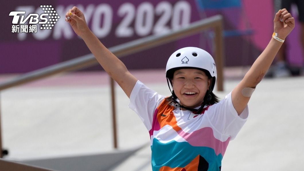 才13歲！日本史上最年輕奧運金牌選手西矢椛　用滑板寫歷史