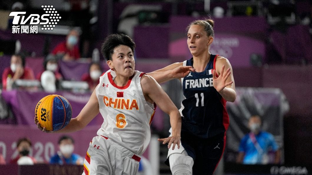 大陸日前對上奧運第一種子法國,上演精彩逆轉秀。(圖/達志影像美聯社)