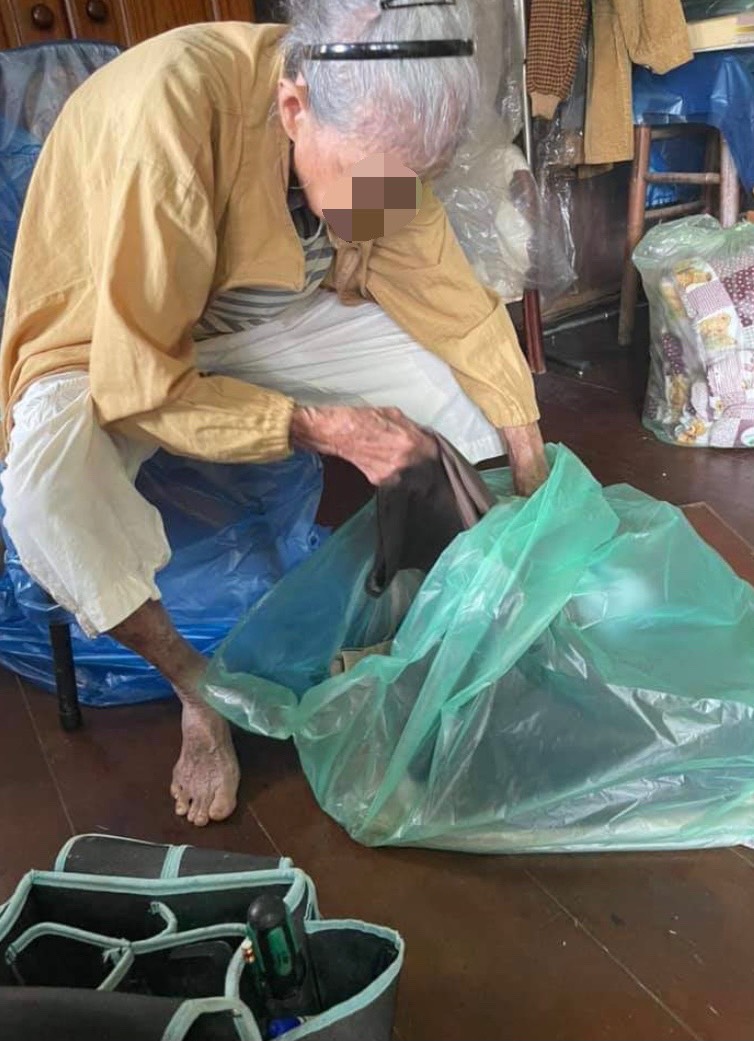 90歲婆婆家中裝潢遭黑心廠商偷工減料。(圖/翻攝自爆怨2公社臉書)