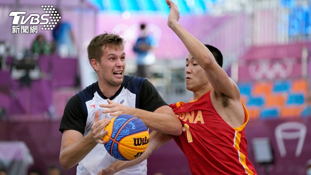 大陸3對3男籃24日對戰俄羅斯吞下單日第2敗。(圖/達志影像美聯社)