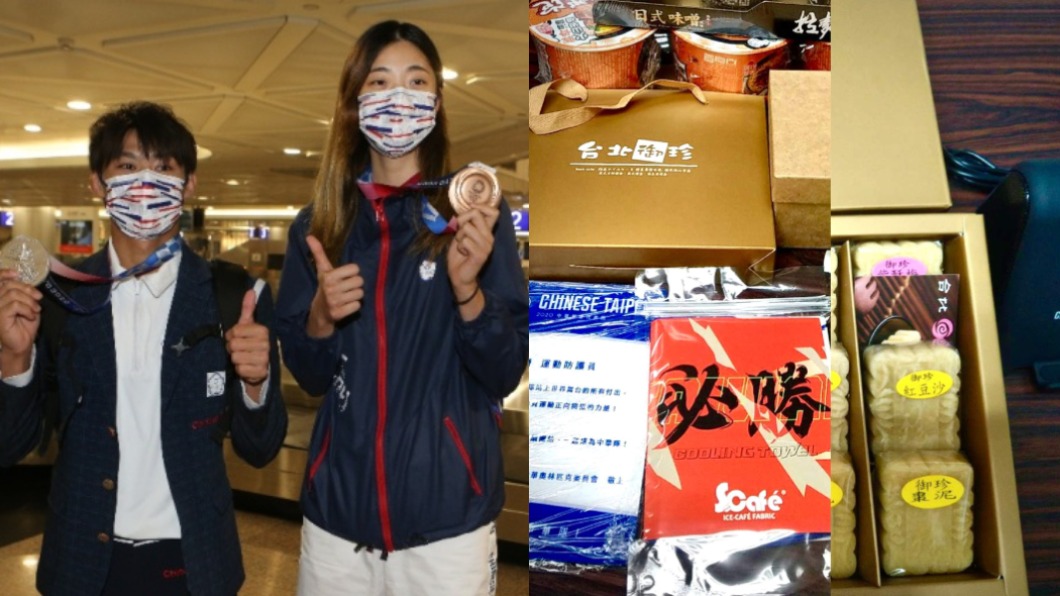 東奧選手凱旋!政府防疫禮包送泡麵 網傻眼:什麼操作?