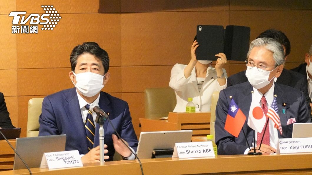 安倍晉三:發生在香港的事絕不能在台灣發生