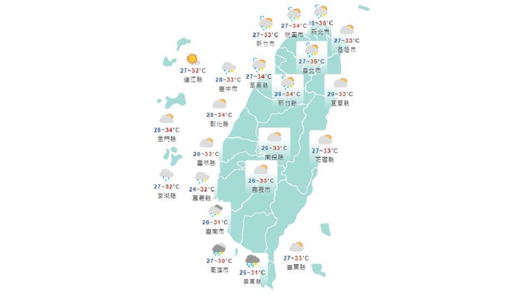 圖／中央氣象局