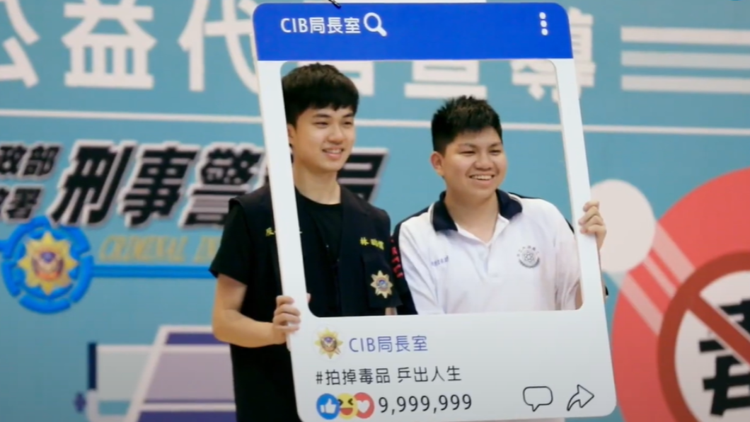 林昀儒呼籲青少年拒絕毒品。(圖/TVBS)