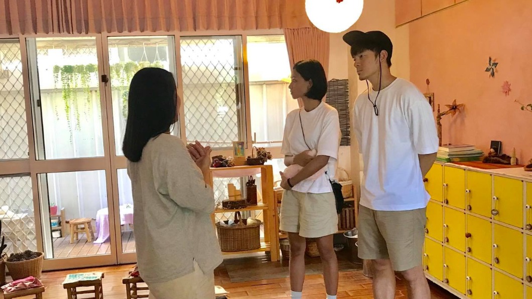 蕾媽獨自照顧孩子，心裡曾感到不平衡。（圖／翻攝自林慈惠臉書）