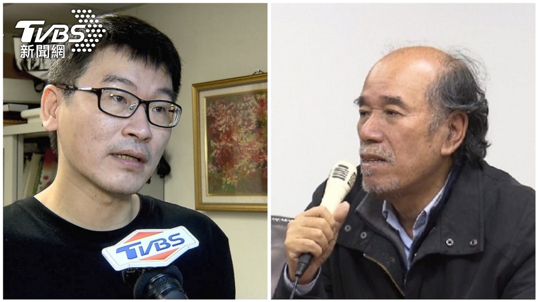 民進黨市議員梁文傑和獨派大老蔡丁貴傳出已經打完兩劑非國產疫苗。(圖/TVBS)
