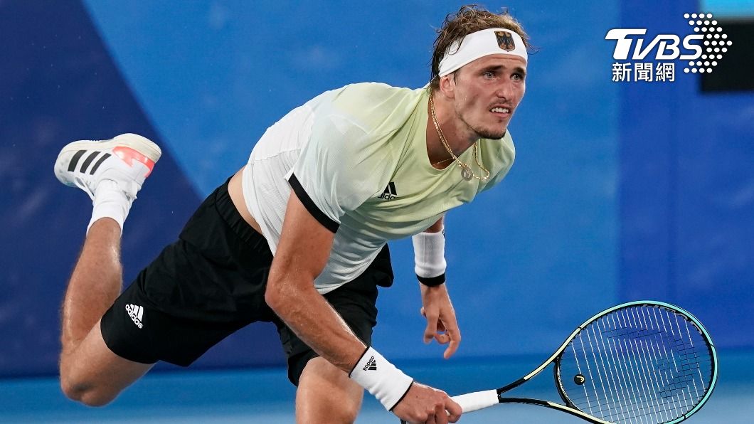 小季維瑞夫(Alexander Zverev)將與世界第25俄羅斯的坎怙諾夫(Karen Khachanov)爭金。(圖/達志影像美聯社)