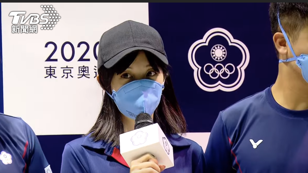 射擊選手吳佳穎。(圖/TVBS)