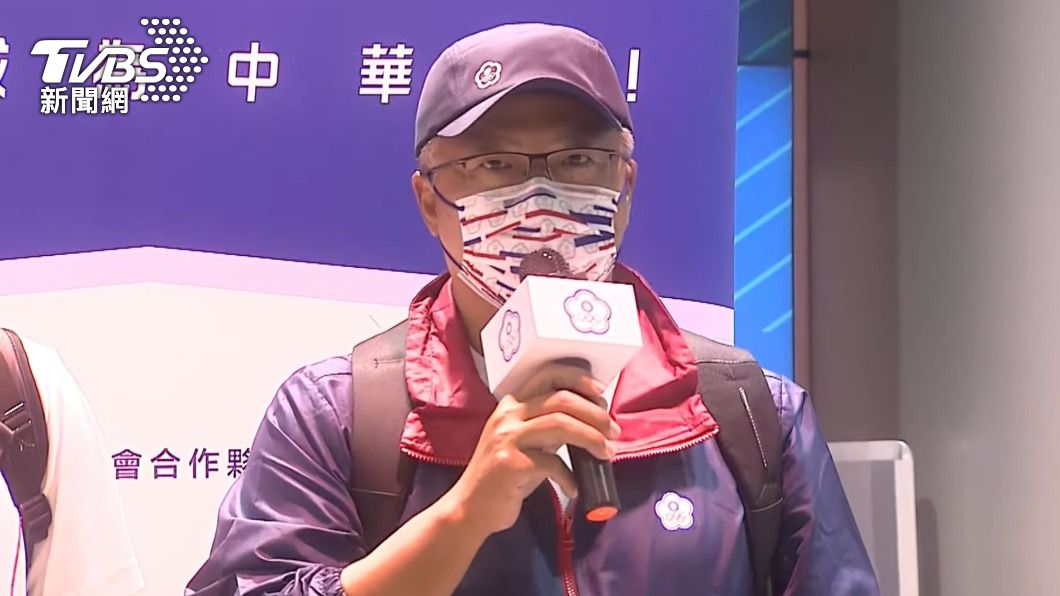 射箭總教練林政賢說,感謝大家的關心,沒有大家的支持就沒有好成績。(圖/TVBS)