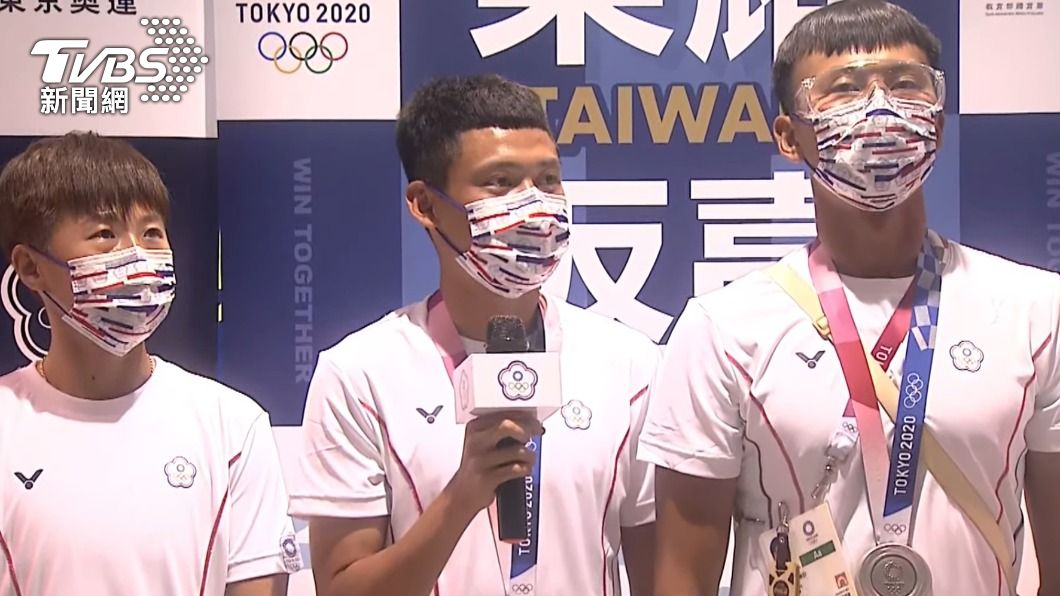湯智鈞說,知道分數比隊手高的時候,當下心情還是很緊張。(圖/TVBS)