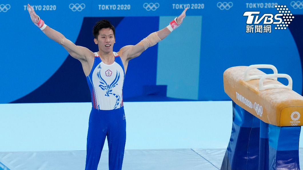 體操銀牌選手李智凱。(圖／達志影像美聯社)
