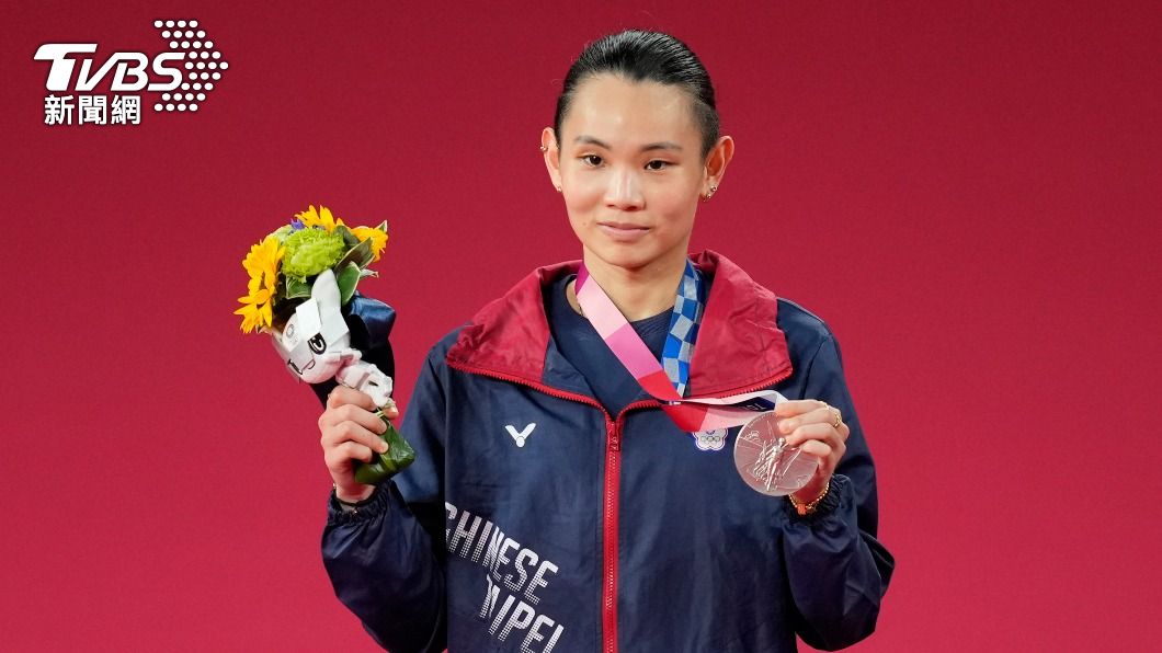 戴資穎在東京奧運過關斬將勇奪銀牌。(圖/達志影像美聯社)