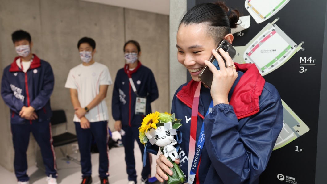 「全台陪妳拚這局」蔡英文親致電戴資穎:妳是最棒的!