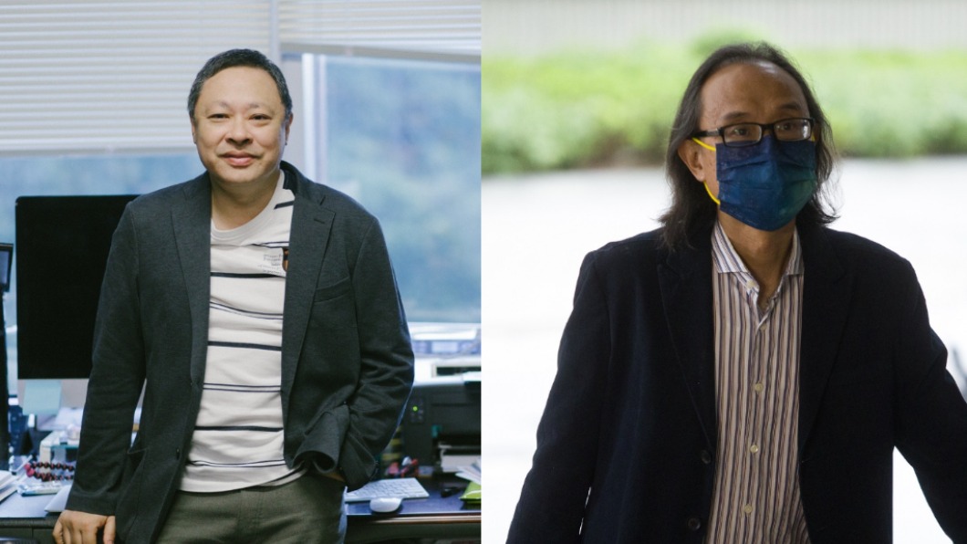 首被告戴耀廷及次被告葉劍青。（圖／香港01授權使用）