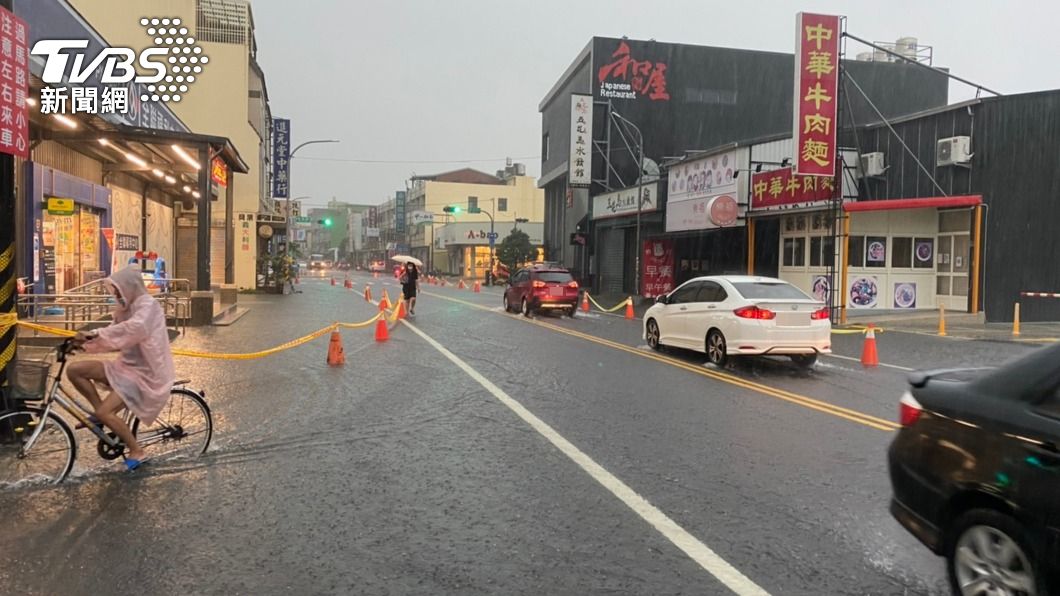 雨炸彰化海線鄉鎮 幾十年沒淹水地方都淹了