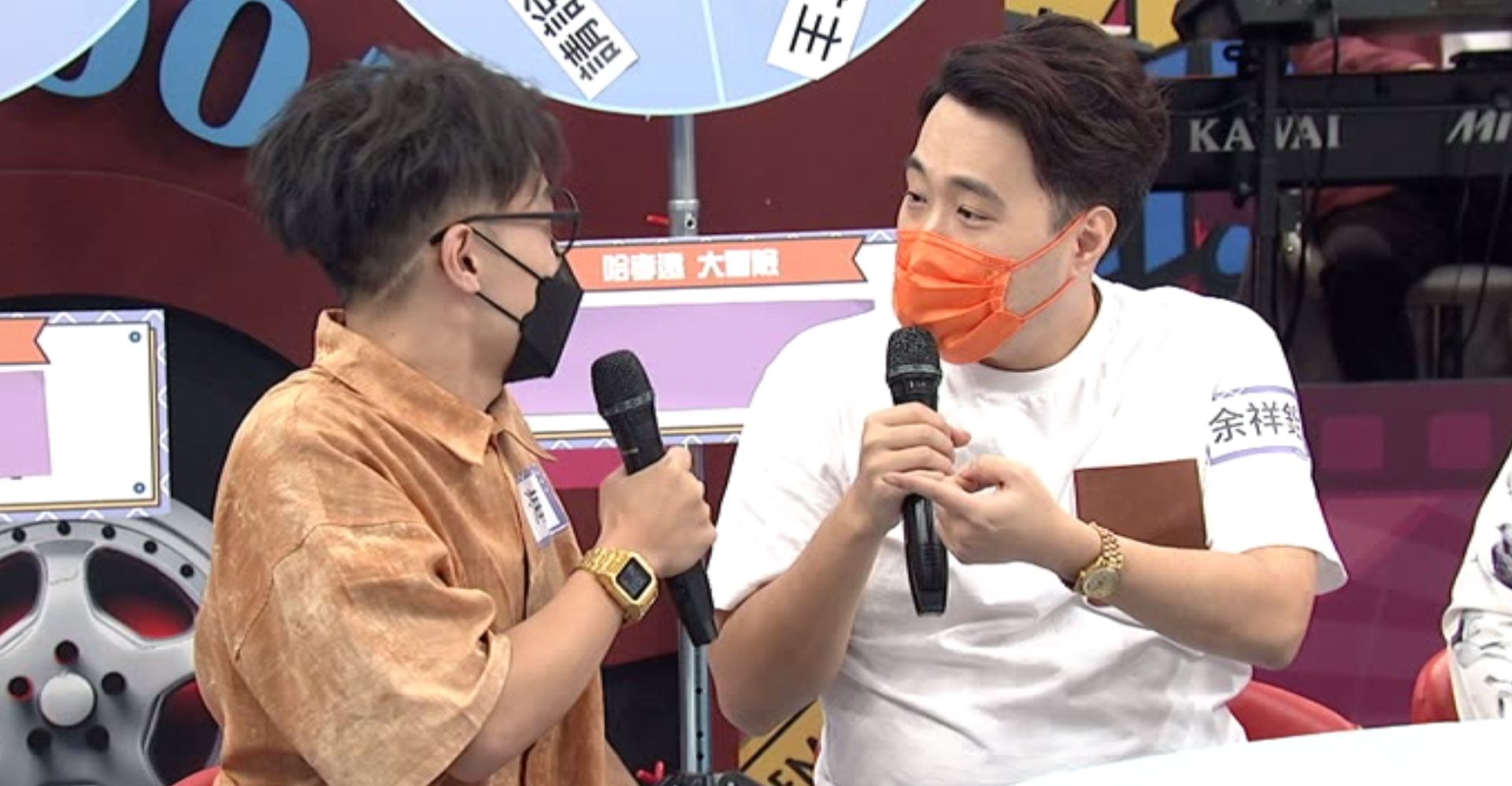 余祥銓打破海產幻想。(圖/中天綜合台提供)