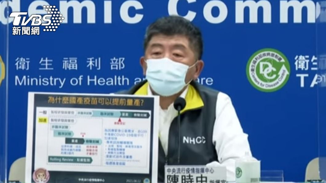 高端EUA未過先送驗　陳時中：否則得多等半年