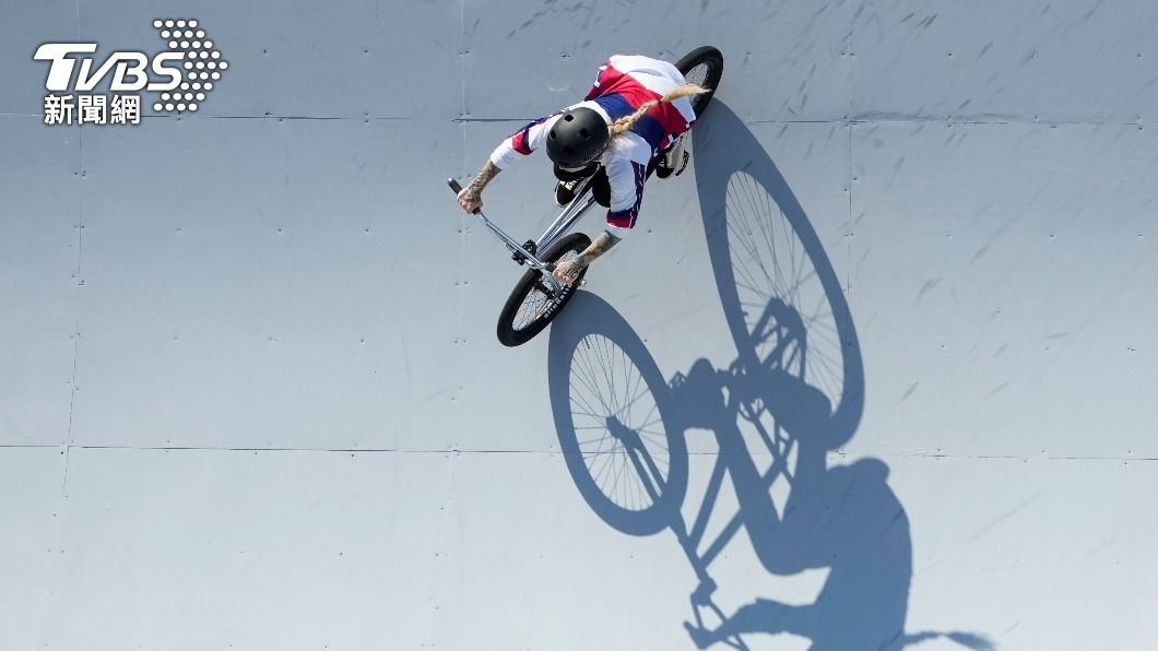 首度於奧運亮相的BMX花式賽。(圖/達志影像路透社)