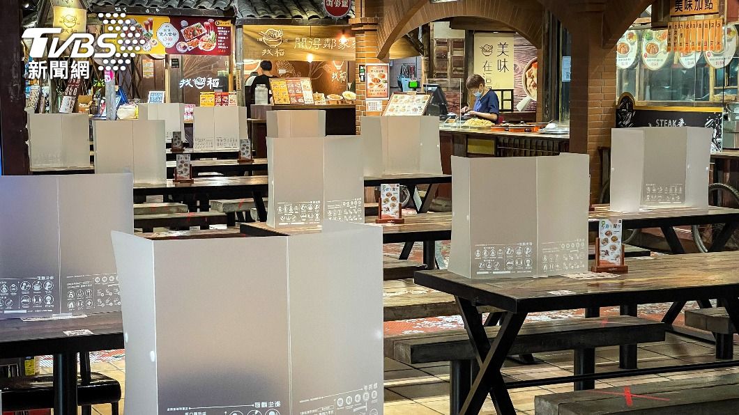 北市百貨夜市餐飲可內用 設隔板梅花座等措施