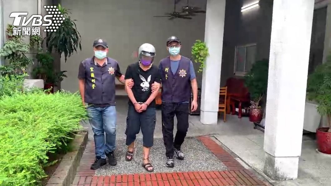 呂男遭逮並查獲毒品，詢後送辦。（圖／中央社）