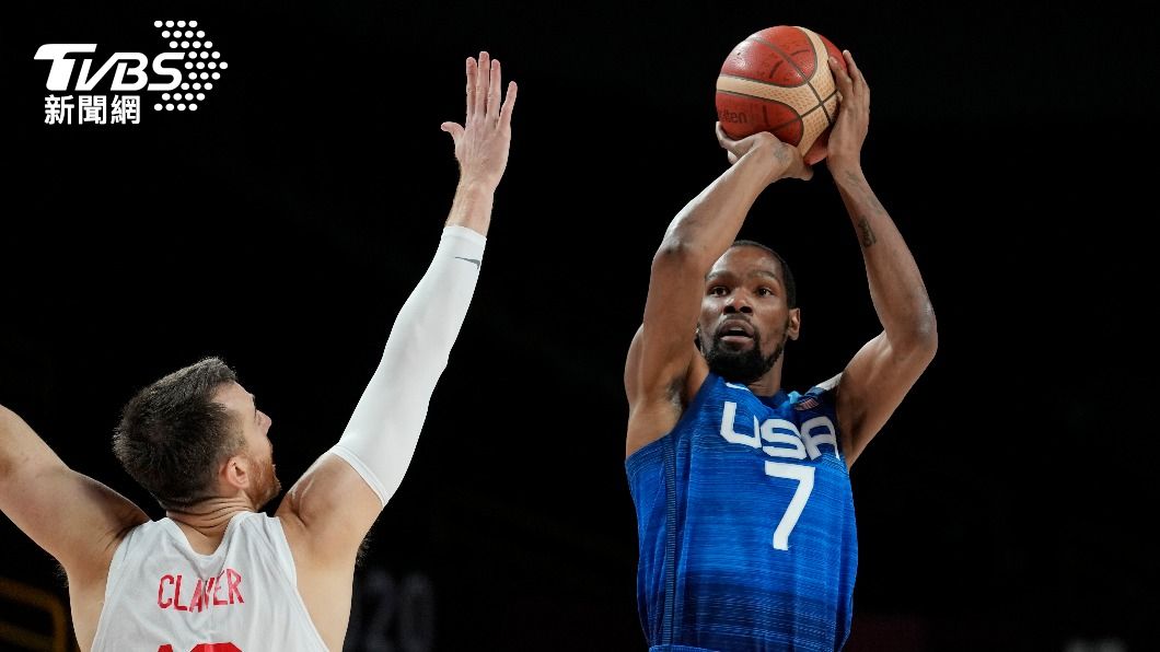 杜蘭特(Kevin Durant)。(圖/達志影像美聯社)