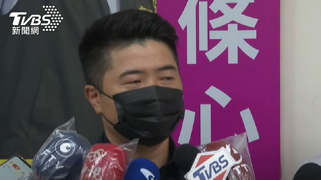 顏寬恒今日特別出來說明。(圖/TVBS)