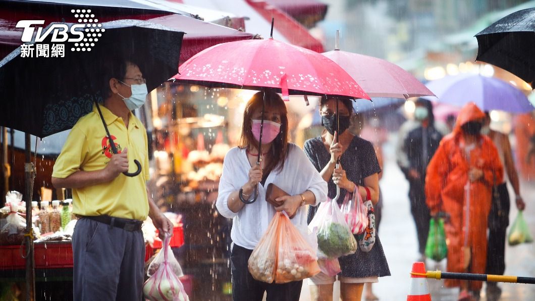 颱風外圍環流影響　中南部地區有陣雨或雷雨