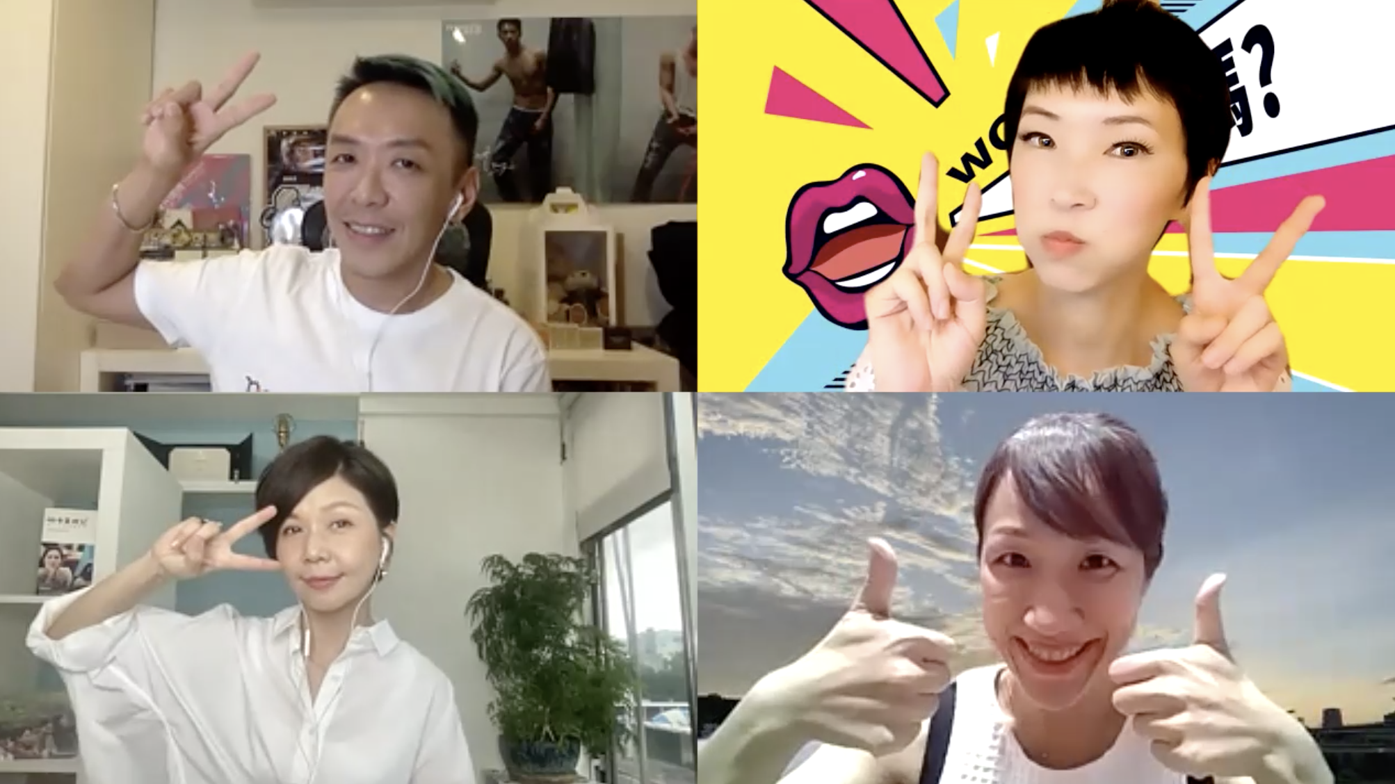 于子育上吳小帽與「爆編」翁瑞怡、吳珊珊主持的Podcast、Youtube節目。（圖／《Wow靠！有事嗎》提供）
