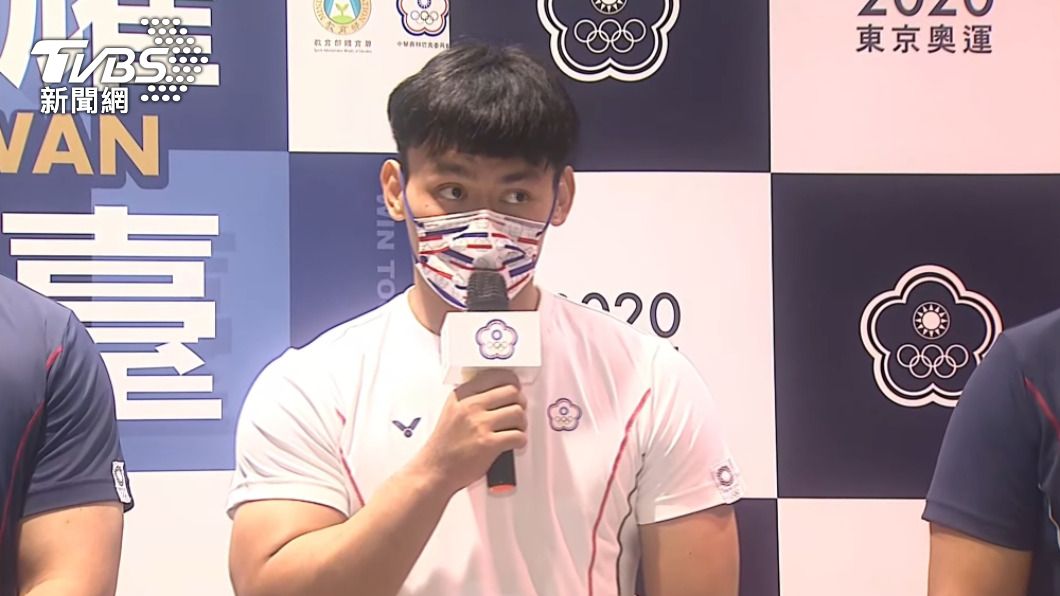 舉重選手陳柏任。(圖/TVBS)