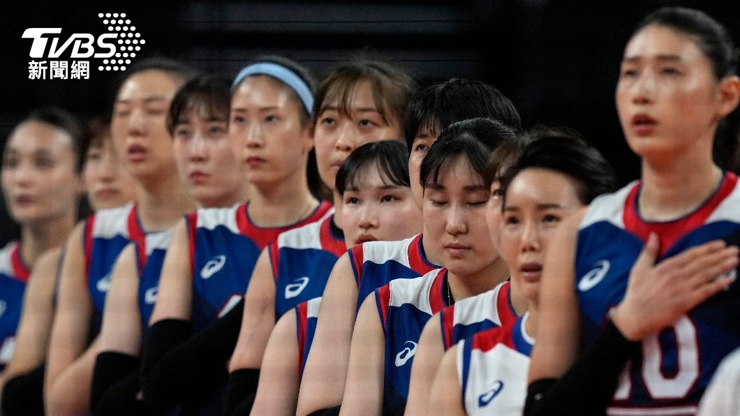 南韓女排睽違9年闖進4強。（圖／達志影像美聯社）