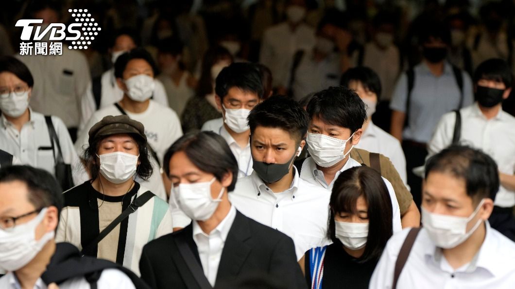 東京確診數飆破5千,疫情無解。(圖/達志影像美聯社)