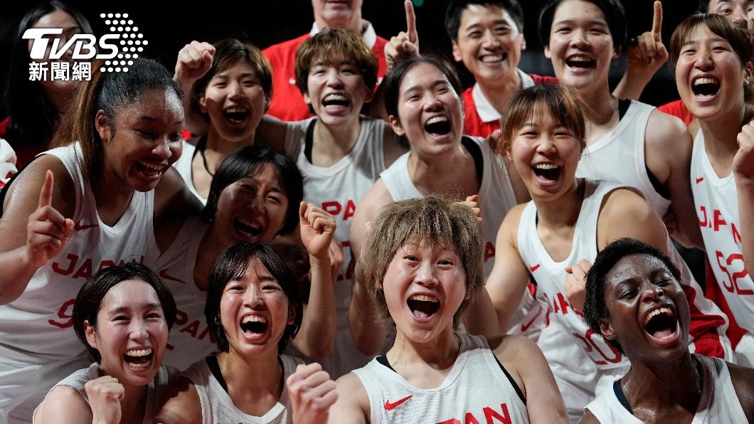 日本女籃首次進金牌戰,8日將碰上強敵美國。(圖/達志影像美聯社)