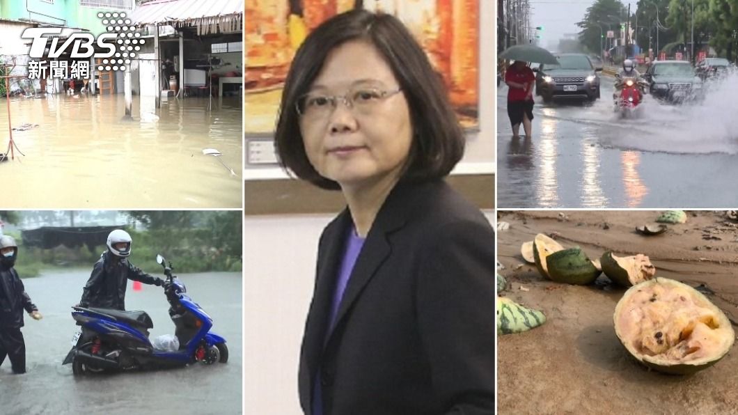 豪雨成災!蔡政府治水遭疑:2500億前瞻預算白花了