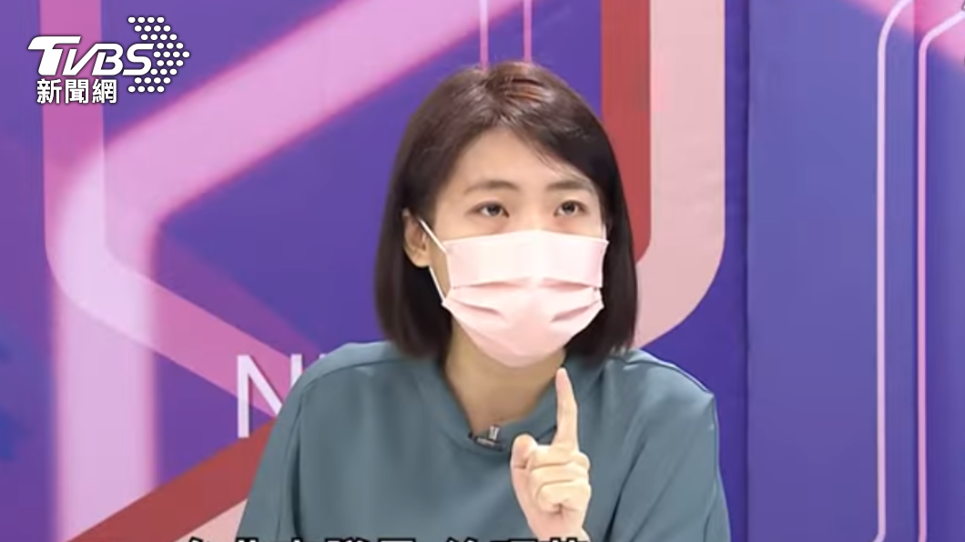 國民黨台北市議員徐巧芯。(圖/TVBS)