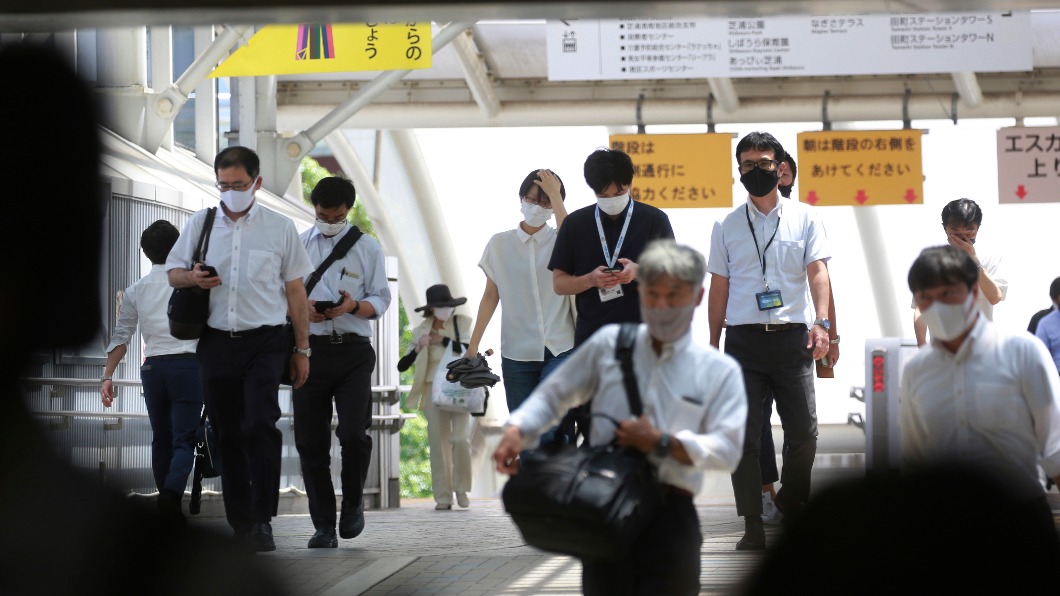 東京確診數居高不下。(圖/達志影像美聯社)