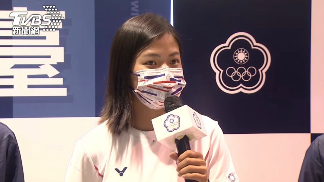 徐薇淩笑說最期待喝豆漿。(圖/TVBS)
