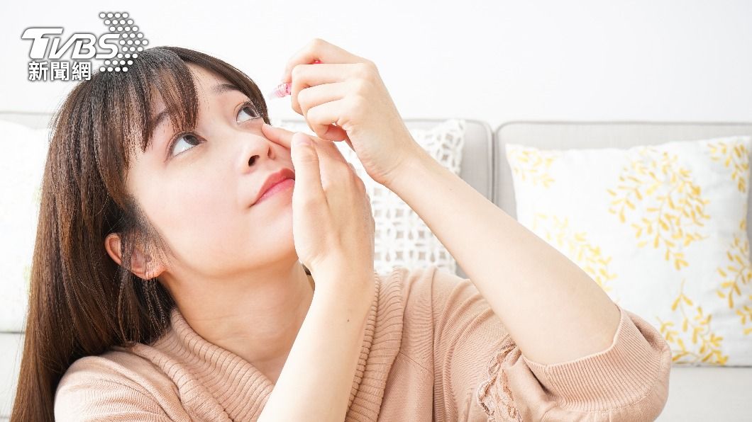 淚液不足也會導致乾燥。(示意圖,非當事人/shutterstock達志影像)