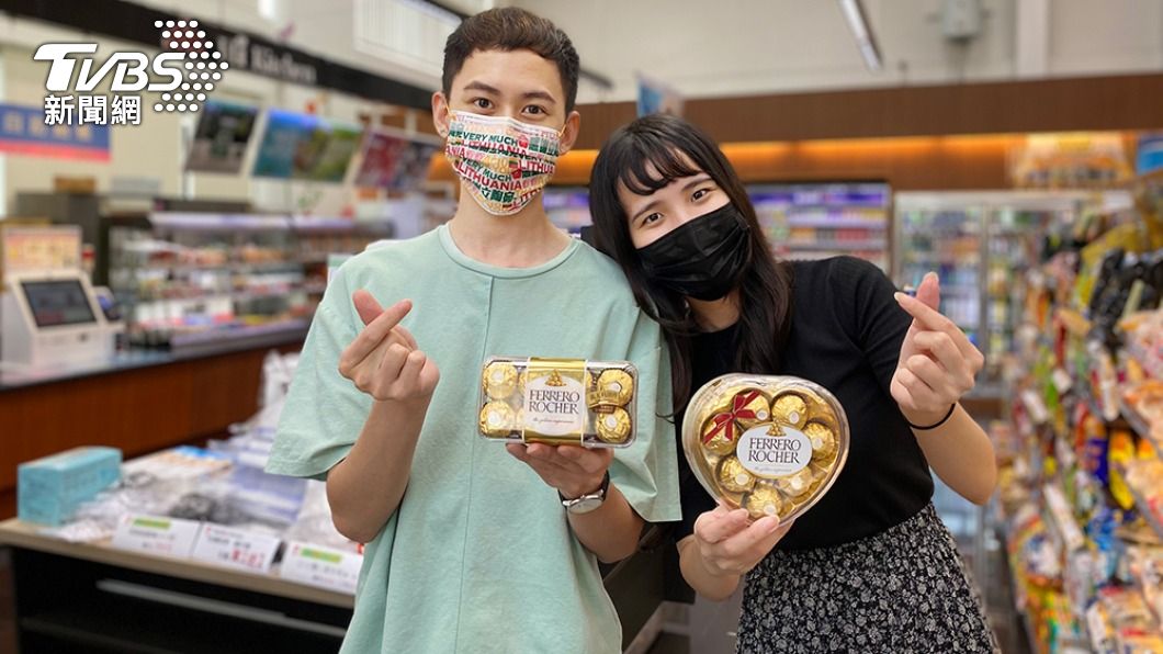 萊爾富也鎖定甜蜜商機，觀察情人節前一週，巧克力系列銷量會較平日成長約3~5倍。（圖／萊爾富提供）