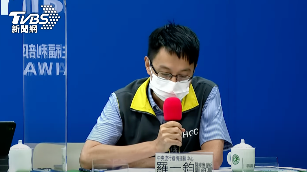 醫療應變組副組長羅一鈞。(圖/TVBS)