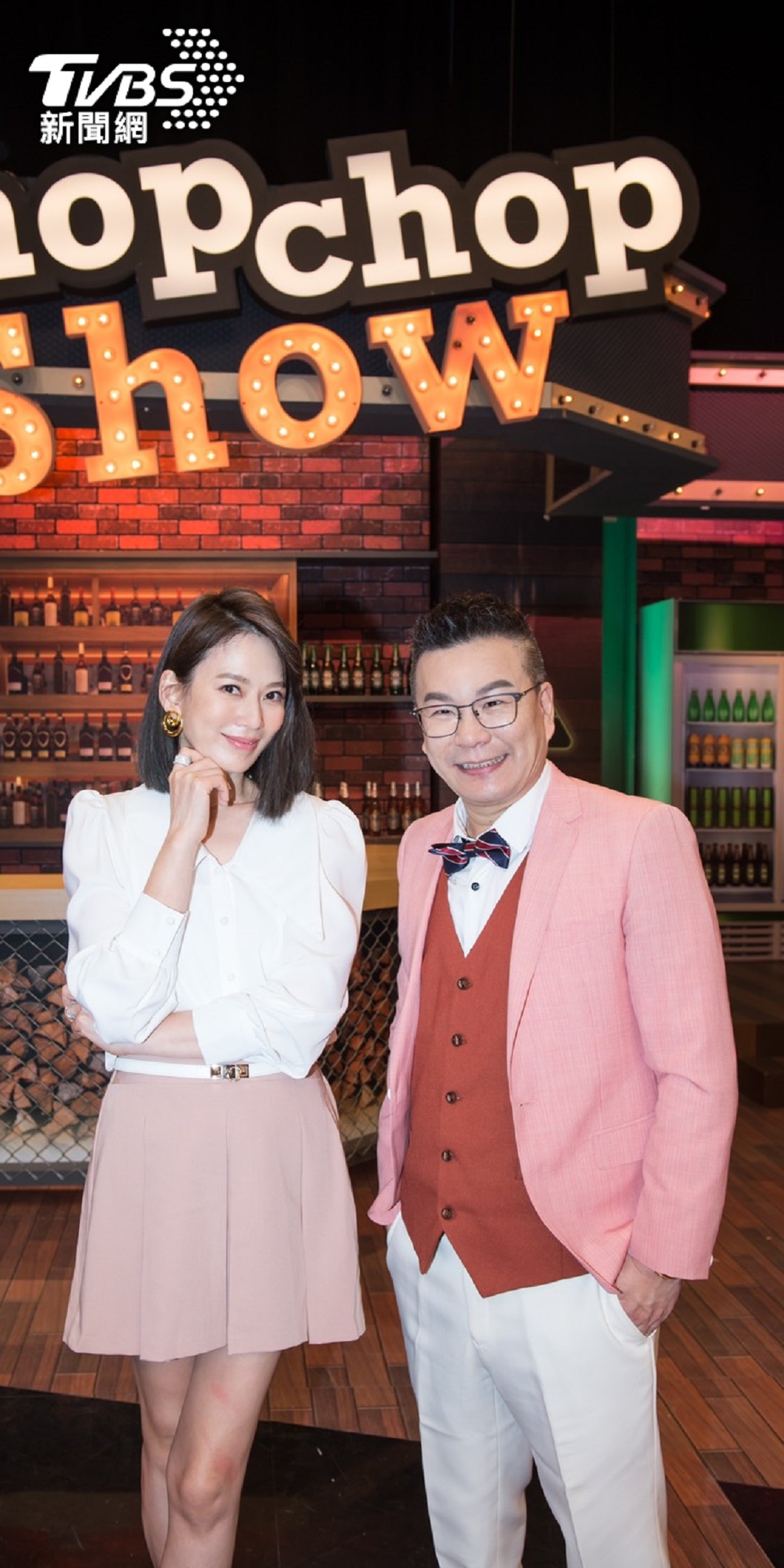 沈玉琳、Melody時隔多日見面、不忘鬥嘴。(圖/TVBS)