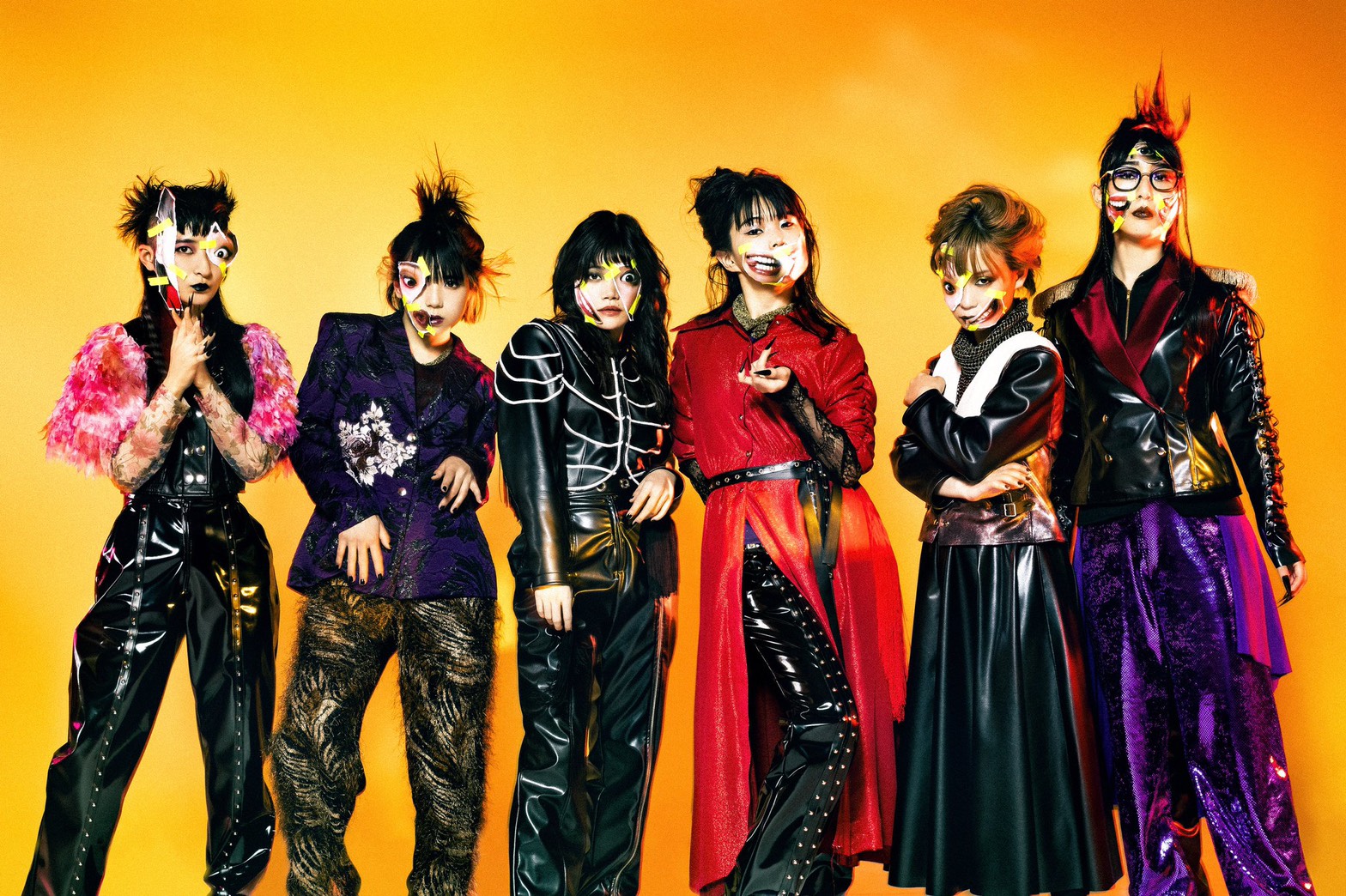 搞怪女團BiSH。(圖/翻攝自BiSHオフィシャル推特)
