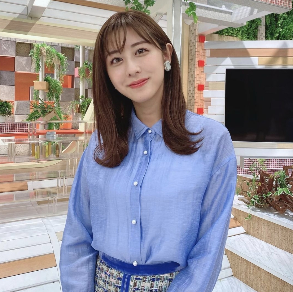 朝日電視台美女主播齋藤千春。(圖/翻攝自chiharu_saito_ex IG)