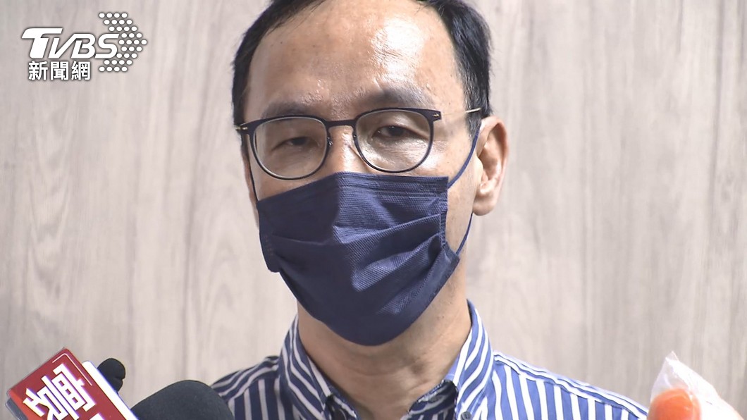 朱立倫透露曾與韓國瑜通電話。(圖/TVBS)