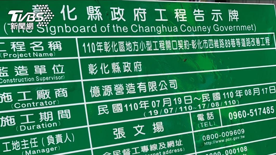 道路改善工程,預計本月17日完工。(圖/民眾提供)