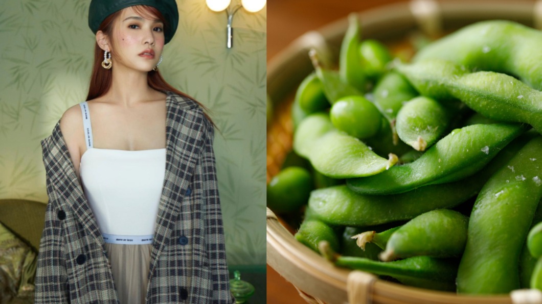 楊丞琳大秀養眼小蠻腰　狂推毛豆降血脂、舒緩更年期