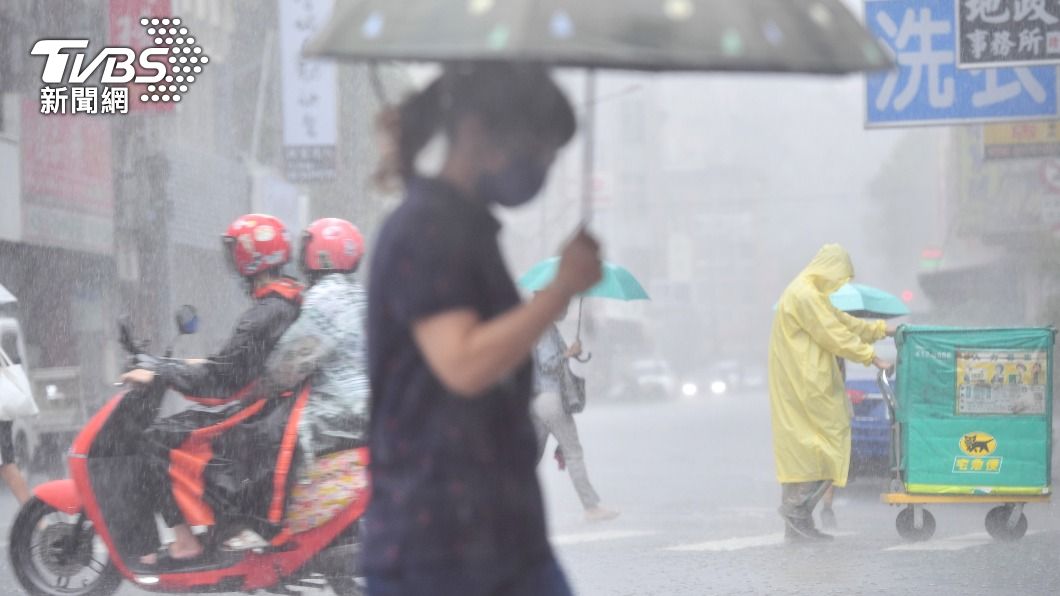 颱風圓規來襲，北部、東半部要嚴防致災性降雨。（示意圖／TVBS資料畫面）